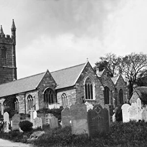 Constantine Church, Cornwall. Early 1900s