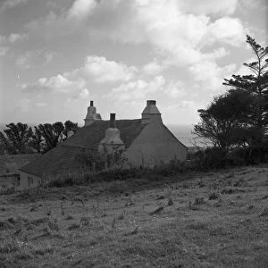Cottage at Treligga, St Teath, Cornwall. 1968