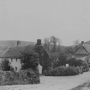 Cottages at Penwartha, Perranzabuloe, Cornwall. 1901