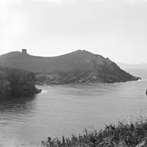 The cove and Rumps Point, Port Quin, St Endellion, Cornwall. 1906