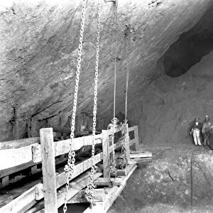 Dolcoath Mine, Camborne, Cornwall. March 1903