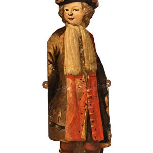 Dummy Board of a Boy in Costume of the William and Mary Period