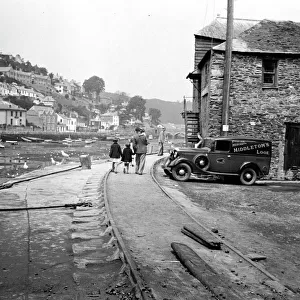 East Looe Quay, Looe, Cornwall. Around 1930