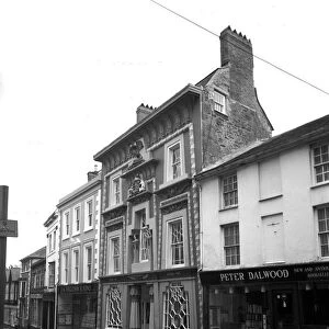 The Egyptian House, Chapel Street, Penzance, Cornwall. 1974