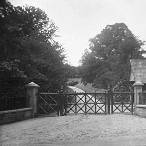 Entrance Lodge, Tremorvah House, Truro, Cornwall. Early 1900s