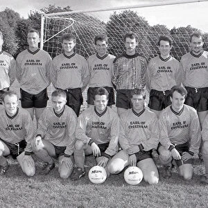 Football Team, Lostwithiel, Cornwall. November 1992