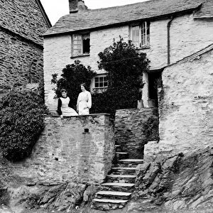 Fore Street, Port Isaac, Cornwall. June 1906