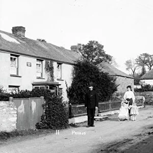 Fore Street, Probus, Cornwall. Around 1913