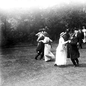 Furry Dance (Flora Day), Helston, Cornwall. Early 1900s