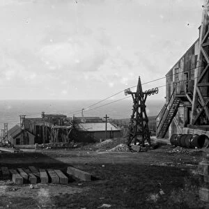 Geevor Mine, Pendeen, St Just in Penwith, Cornwall. Around 1925