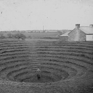 Gwennap Pit, Gwennap, Cornwall. Probably 1931