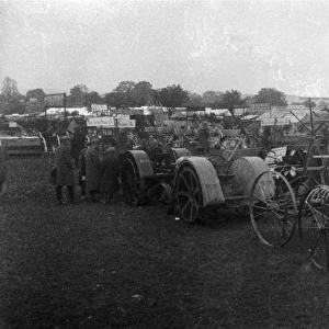 H. T. P. farm machinery stand, Royal Cornwall Show, Cornwall. 20th century