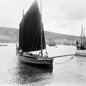 The Harbour, Newlyn, Cornwall. 1898