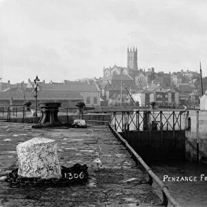 The Harbour, Penzance, Cornwall. 1900s