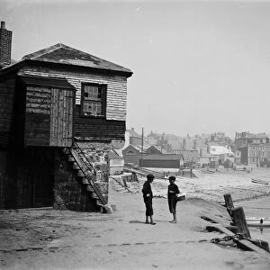 The Harbour, St Ives, Cornwall. 1911