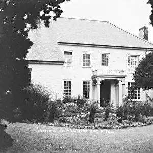 Henry Martins Home, Woodbury, Woodbury Point, Kea, Cornwall. Early 1900s