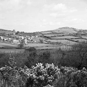 Henwood and Notter Tor, Bodmin Moor, Linkinhorne, Cornwall. 1965