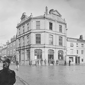 High Cross Post Office, Truro, Cornwall. Around 1900