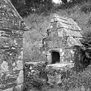 The Holy Well, St Clether Chapel, Cornwall. 1959