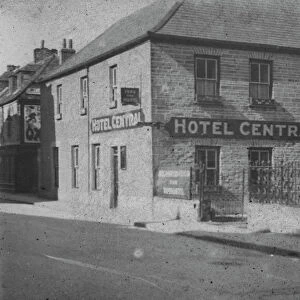 Hotel Central, Quay Street, Truro, Cornwall. Around 1930