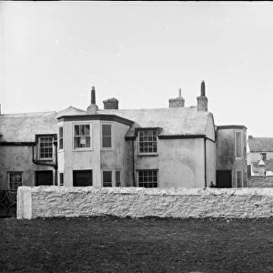 Houses at West Pentire, Crantock, Cornwall. Probably early 1900s