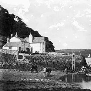 King Harry Passage, Feock, Cornwall. Before 1888