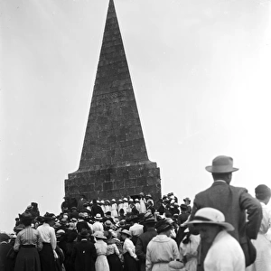 Knill Monument, St Ives, Cornwall. About 1920