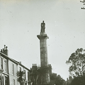 The Lander Monument, Truro, Cornwall. Around 1925