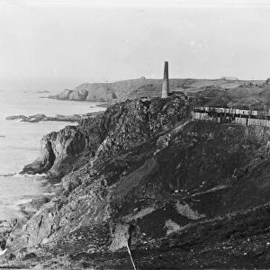 Levant Mine, St Just in Penwith, Cornwall. General view, early 1900s