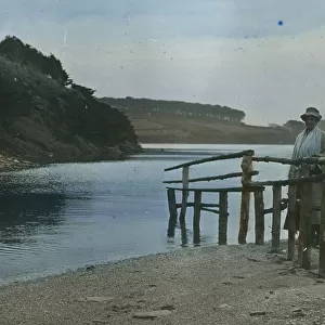 Loe Pool, Helston, Cornwall. 1920s