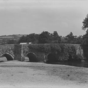 Lostwithiel Bridge, North Street, Lostwithiel, Cornwall. 1914