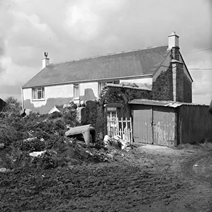 Lower Greadow Farmhouse, Luxulyan, Cornwall. 1972