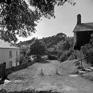Malpas Ferry cottages, St Michael Penkivel, Cornwall. 1975