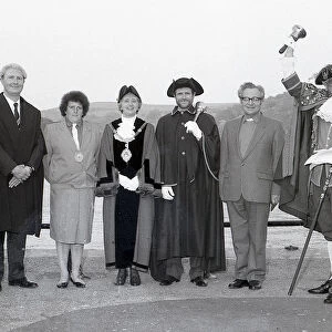 Mayor Making, Fowey, Cornwall. May 1991