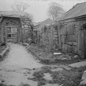 Medieval Remains at Lower Greadow Farm, Luxulyan, Cornwall. 1972