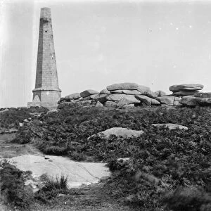 The Monument, Carn Brea, Illogan, Cornwall. Date unknown but probably 20th century