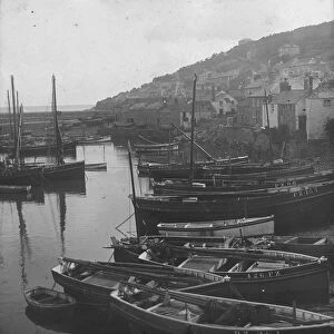 Mousehole harbour, Cornwall. Probably 1925