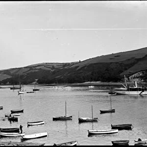 Mouth of the River Lerryn, Fowey, Cornwall. Around 1910