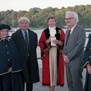 New Mayor, Fowey, Cornwall. May 1997