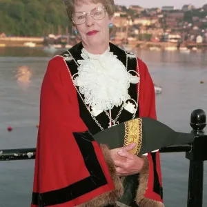 New Mayor, Fowey, Cornwall. May 1998