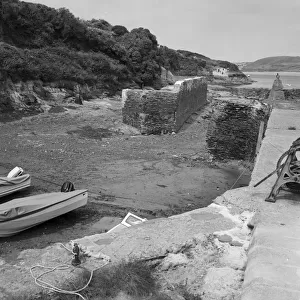 Old harbour, Padstow, Cornwall. 1974
