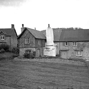 Old house in St John, Cornwall 1962