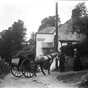The Old Post Office, Helford, Cornwall. Early 1900s