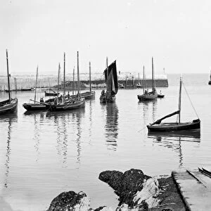 Outer harbour, Mevagissey, Cornwall. 1909