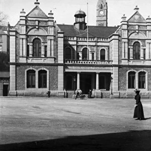 Passmore Edwards Free Library, The Moor, Falmouth, Cornwall. Early 1900s