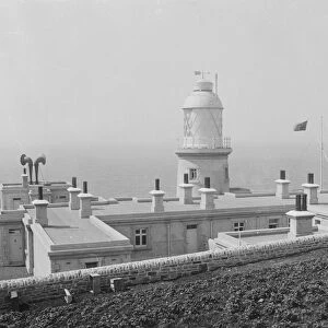 Pendeen Lighthouse, Pendeen, St Just in Penwith, Cornwall. 7th June 1901
