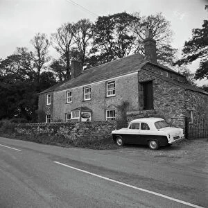 Peruppa farmhouse, Pentewan, Mevagissey, Cornwall. 1970