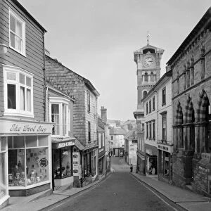 Pike Street, Liskeard, Cornwall. 1969