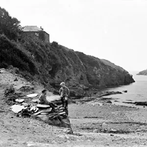 Port Quin, St Endellion, Cornwall. 1906