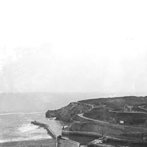 Portreath Harbour, Cornwall. 1910